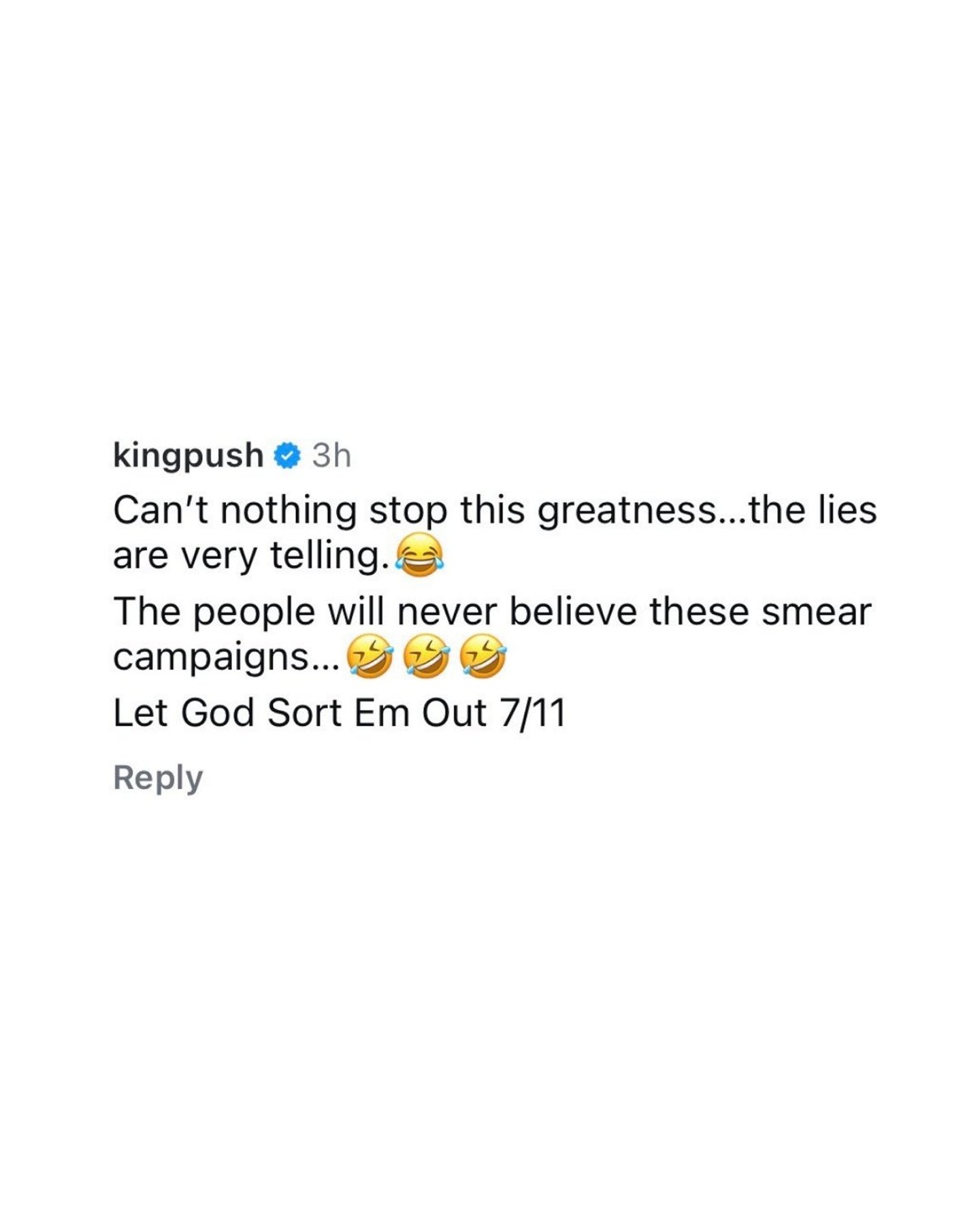 Pusha T reacts to 